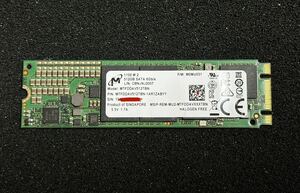 ((使用時間1286時・1枚限定！)) Micron 1100 TCL SSD 512GB MTFDDAV512TBNP NGFF M.2 2280