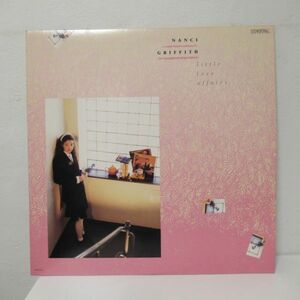 FOLK LP/US/美盤/Nanci Griffith - Little Love Affairs/Ｂ-12078