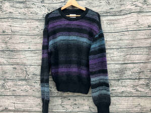 MUKAI ムカイ MOHAIR BORDER KNIT ニット モヘヤボーダーニット Sサイズ 112630027