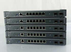 5台セット AC付 初期化済 Juniper Networks SRX300 ジュニパー ネットワークス セキュア サービス ゲートウェイ セキュリティ S020617