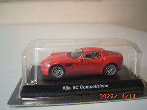 R50413-8　ミニカー　1/64　アルファロメオ　8C　Compertizione