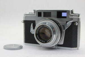 【返品保証】 コニカ Konica IIIA Hexanon 48mm F2 ダブルストローク レンジファインダー カメラ s9326