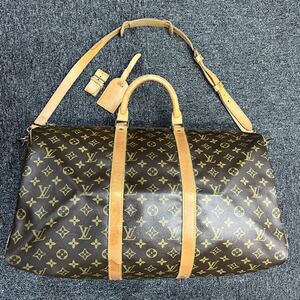 ★1円スタート★LOUIS VUITTON ルイヴィトン モノグラム キーポルバンドリエール50 M41416 ボストンバッグ シリアルVI862旅行バック2WAY