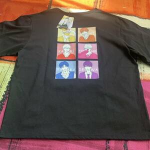 高良くんと天城くん 黒　Tシャツ レディース 3L～4L アベイル