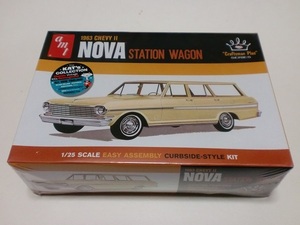 AMT 1/25 シェビー シボレー II ノヴァ ステーション ワゴン 1963 CHEVY ⅡSATTION WAGON NOVA amt 1202 