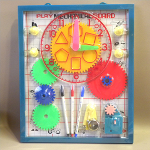 【箱なし】1970年代 当時物 トーホー/東邦化工 電動 プレイメカニカルボード ( 古い 昔の ビンテージ 昭和レトロ 知育玩具 )