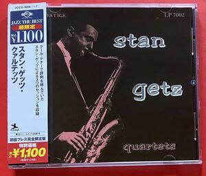【美品CD】スタン・ゲッツ「Quartet」Stan Getz 国内盤 [09250360]