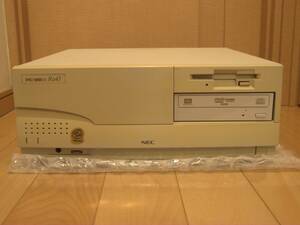 ■メンテナンス済■PC-9821 Ra43 + RAM 129MB + SCSI-2 + CF(2GB) + DVD/CD + 電池新品交換