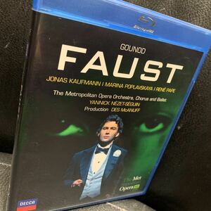 グノー「ファウスト」Faust: Mcanuff Nezet-seguin / Met Opera J.kaufmann Pape Poplavskaya[輸入盤]ブルーレイ