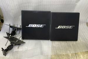 ①BOSE/ボーズ MODEL 111PYB スピーカーシステム 1ペア 店舗・業務用等 使用感あり 動作確認OK