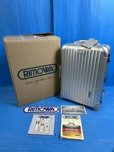 RIMOWA リモワ CABIN TROLLEY IATA 929.52 TSAロック スーツケース キャリーケース 保管品 付属品有 現状品 元箱有 Y247-6