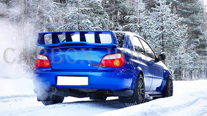 ★SUBARU インプレッサ GDB GDA WRX STI GD系 A～G リア トランク スポイラー WR型 FRP製 各社メーカ純正色塗装込 2000/08‐2007/04☆