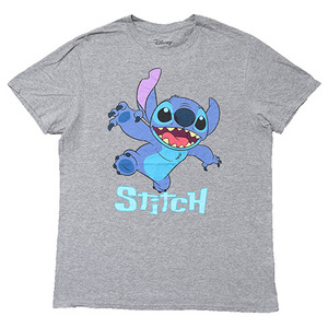 【M】 ディズニー リロ＆スティッチ スティッチ キャラクター Tシャツ Disney Stitch メンズM アメカジ 古着 BA3357