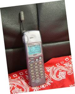 ◆　廃盤　レトロ　携帯電話　モック　IDO　日立　507G　JUNK 