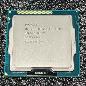 CPU Intel Xeon E3-1230 v2 3.3GHz 4コア8スレッド IvyBridge LGA1155 PCパーツ インテル 動作確認済み