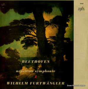 ヴィルヘルム・フルトヴェングラー beethoven; symphonie no.9/2 FALP30.049