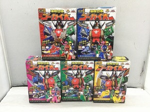 【1円スタート】 バンダイ BANDAI 全5種セット 「ミニプラ 天装戦隊ゴセイジャー海賊合体ゴーカイオー」