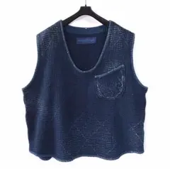 Porter Classic - SASHIKO PULLOVER VEST