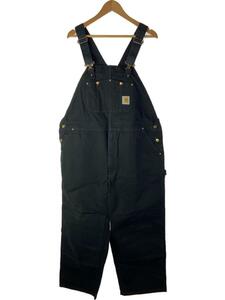 Carhartt◆オーバーオール/46/デニム/BLK