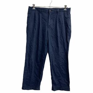 DOCKERS チノパン W36 ドッカーズ クラシックフィット タック ビッグサイズ ネイビー 古着卸 アメリカ仕入 2304-479