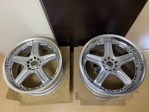 RAYS VOLKRACING GT-C 19インチアルミホイール　鍛造　8.5j ＋30 ？　9.5j ＋24 5穴　PCD 114.3レイズ 