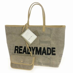 未使用品 レディメイド　READYMADE DOROTHY BAG LARGE ドロシー バッグ トートバッグ 鞄 ヴィンテージ加工 ホワイト 白 RE-CO-KH-00-00-162