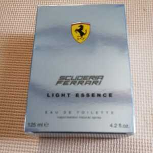 開封品① FERRARI 125ml「LIGHT ESSENCE」フェラーリ ライト エッセンス 香水 EAU DE TOILETTE オードトワレ