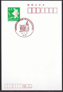 小型印 jca972 沖縄復帰50周年記念・第72回全日本切手展 本所 令和4年7月18日