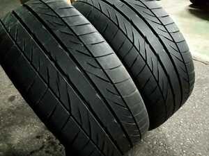 225/45R17 2本　5分山　グッドイヤー　レブスペック　RS-02　中古タイヤ