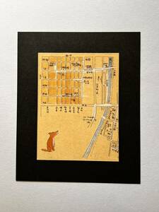 【複製銅版画（印刷）】山本容子の京都　≪京の散歩道≫　