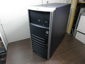 【YDT0742】★HP ProLiant ML115 タワー型サーバー AMD Opteron 1354 Quad-Core 2.2GHz/8GB/160GB/DVD/OS無 本体のみ★中古