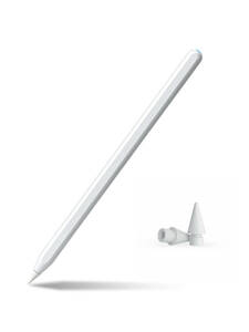 【新品未使用】iPad用タッチペン スタイラスペン 超高感度/傾き感知/誤作動防止/磁気吸着充電機能対応 アップルペンシル互換【送料無料】4