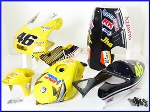 《EF》良品♪1992年 NSR250R-SE(MC21) コーリン FRP外装 & 純正フューエルタンク set♪アッパー/ボトム/シートカウル/フロントフェンダー♪