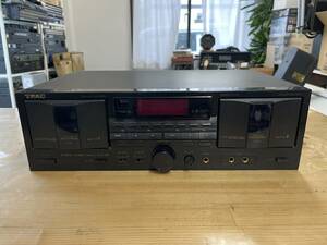 TEAC W-850R ティアック ダブルカセットデッキ 現状品