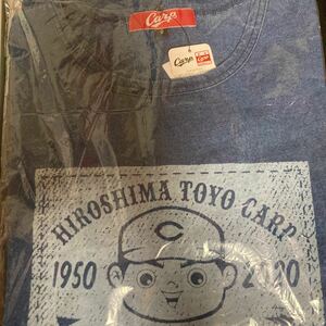 広島東洋カープ　インディゴ風　Tシャツ　O. XL 限定品