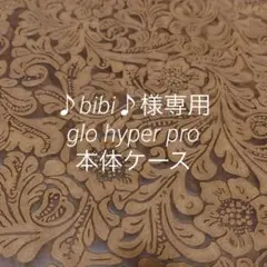 ♪bibi♪様専用glo hyper pro本体ケース