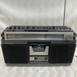 ○134○ ラジカセ 3BAND STEREO RADIO CASSETE RECORDER TPR-810