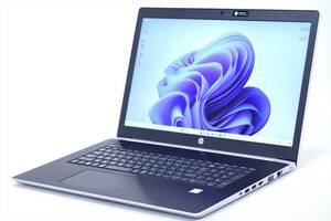 【1円～】Windows11 Office2019 贅沢スペック搭載モデル！HP ProBook 470 G5 i7-8550U RAM16G SSD256G+HDD500G 17.3FHD GeForce 930MX-2G