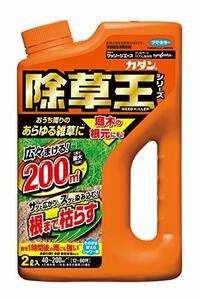 フマキラー カダン 除草王 除草剤 液剤 ストレートタイプ ザッソージエース 2L