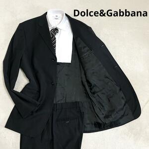 497 Dolce&Gabbana ドルチェアンドガッバーナ セットアップスーツ ブラック 52