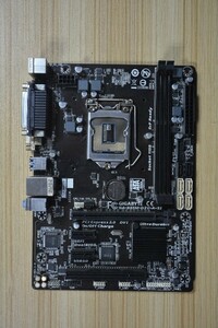 美品 GIGABYTE GA-B85M-D3V-A-SI マザーボード Intel B85 LGA 1150 Core i7/i5/i3/Pentium/Celeron Micro ATX DDR3