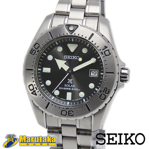 送料無料 SEIKO セイコー プロスペックス ソーラー ダイバーズ SBDN019 V147-0AW0 63番6桁 メンズ ソーラー 逸品質屋 丸高 23k231-1