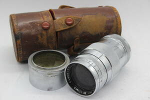 【訳あり品】 キャノン Canon 135mm F3.5 フード ケース付き ライカLマウント レンズ s5496
