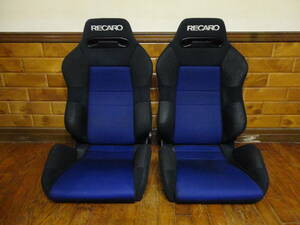 ★RECARO SR3 Challenger ブラック×ブルー 正規品 2脚セット★ 