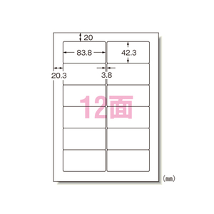 4906186281768 パソコン＆ワープロラベル富士通100枚 ＰＣ関連用品 ＯＡ用紙 プリンタラベル（マルチプリンタ用） エーワン 28176