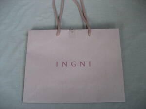 INGNI イング　紙袋　ショッパー