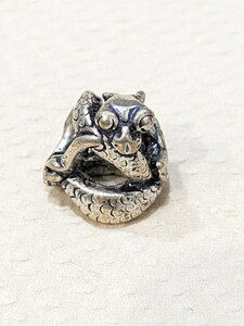 トロールビーズ Trollbeads ベイビードラゴン リタイアード 刻印あり レア LAA刻印有り LAA 925 シルバー アクセサリー 龍 ドラゴン