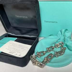 ＄【 TIFFANY&CO ティファニー HardWear Medium Link Bracelet ラージ 20㎝ ハードウェア ブレスレット SV925 箱入り 人気商品 】KH10439