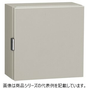 未開封 日東工業 CH16-44A CH形ボックス 防塵パッキン付 外形W400ｘD400xH160 有効フカサ 143 キャビネット コントロールボックス 小型FA用