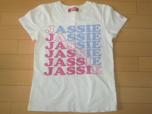 Jassie　半袖Tシャツ　ホワイト　ロゴ
